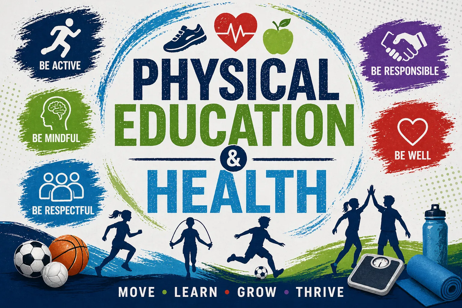Physical education class