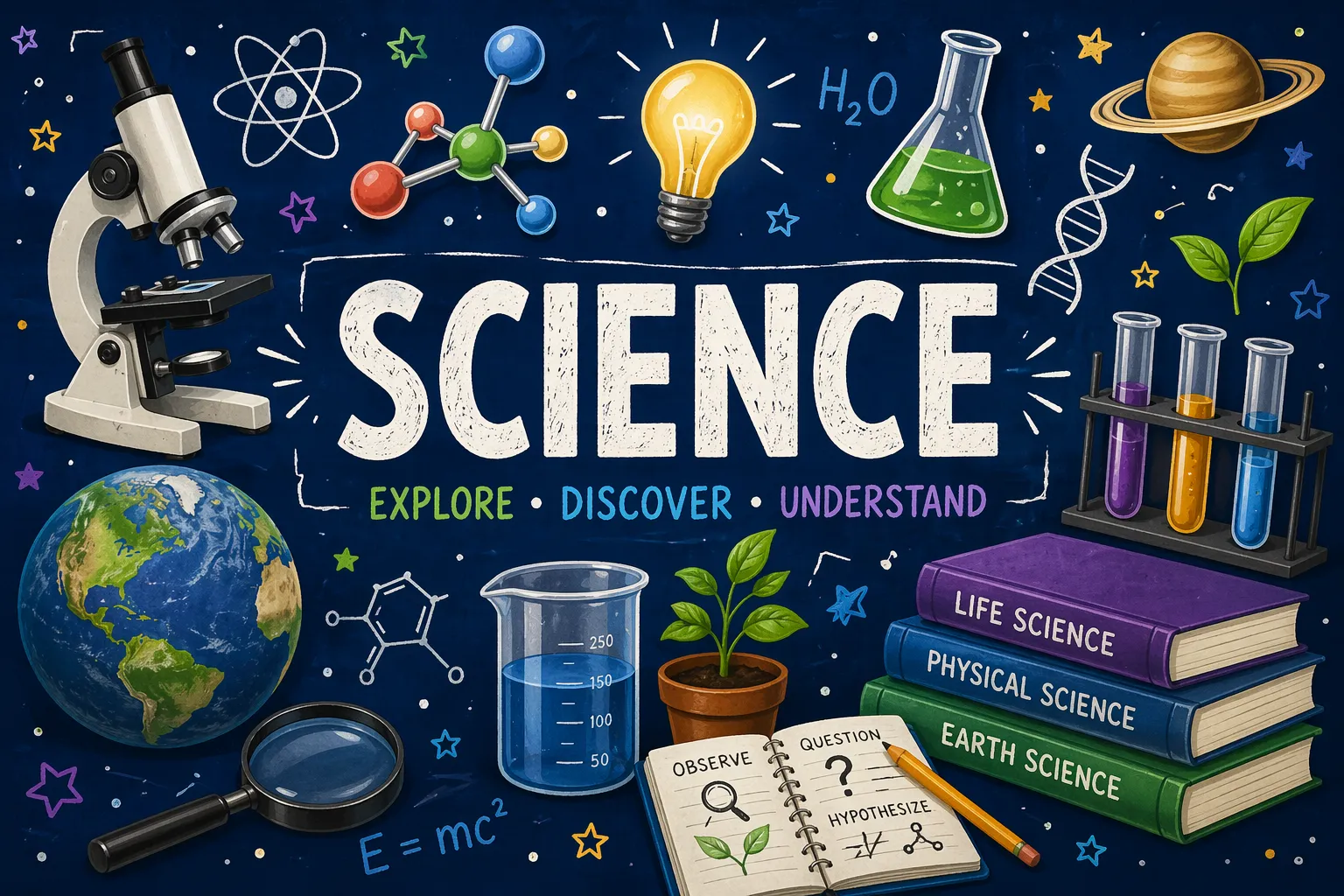 Science class photo