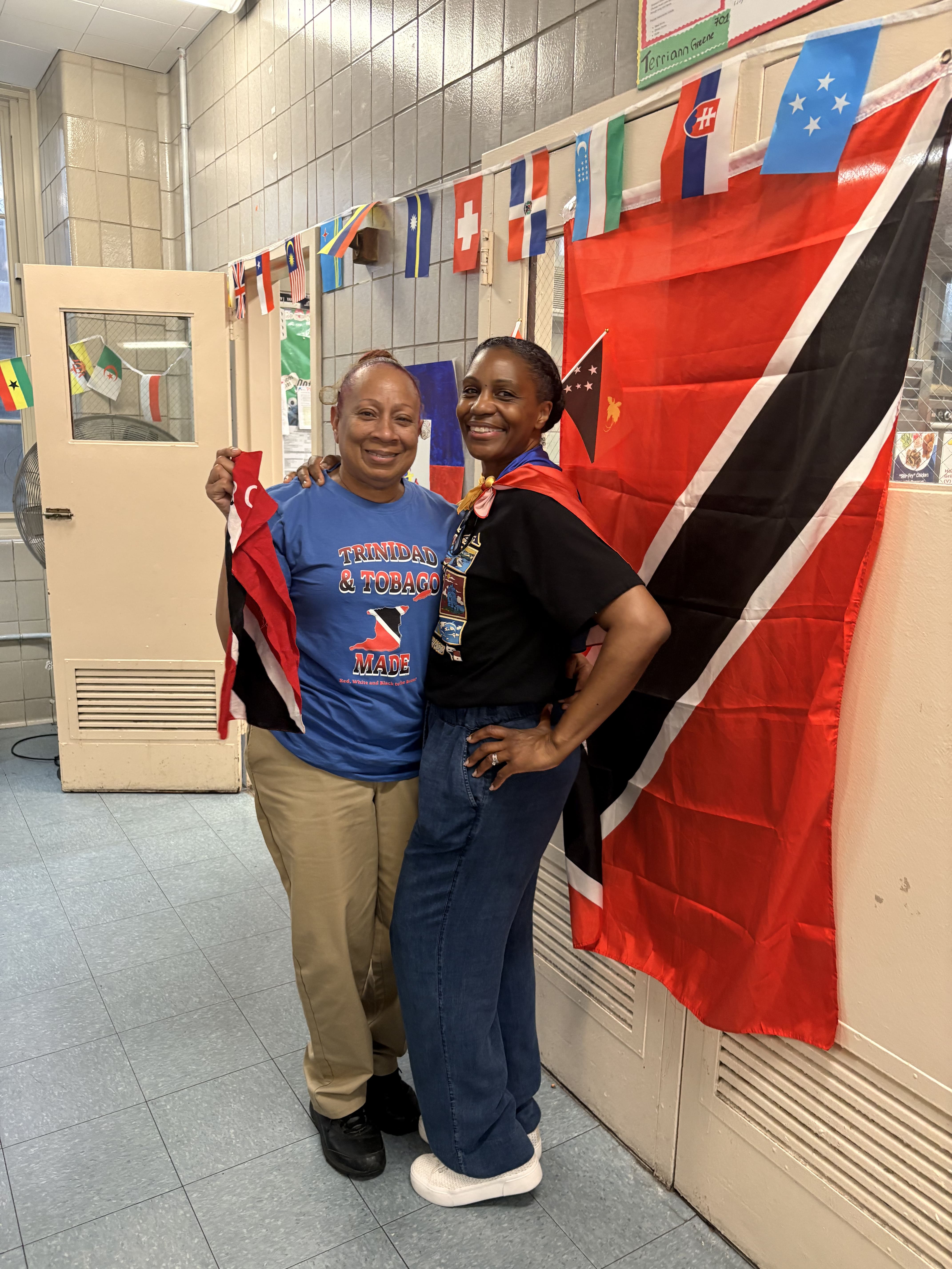 Students celebrating Crazy Sock Spirit Day