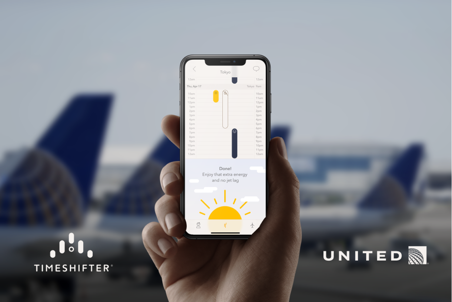 Timeshifter has partnered with United®