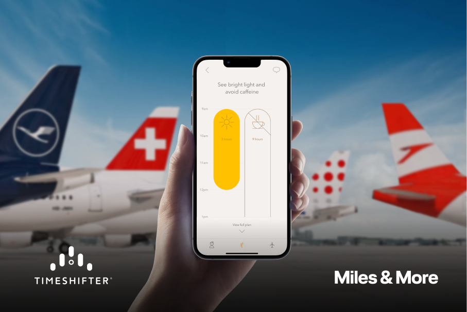 Timeshifter hits 1 million users for its jet lag app and forms new partnership with Lufthansa Group
