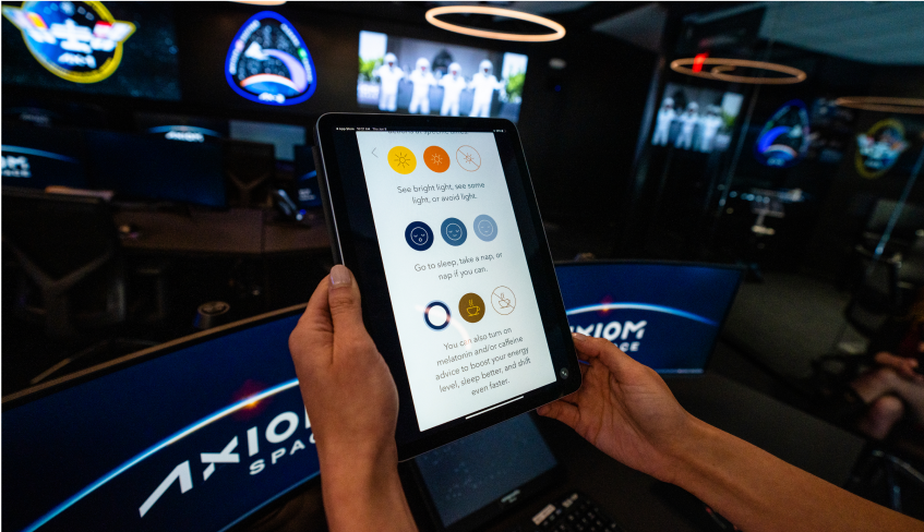 Timeshifter and Axiom Space partner to enhance safety and performance on space missions