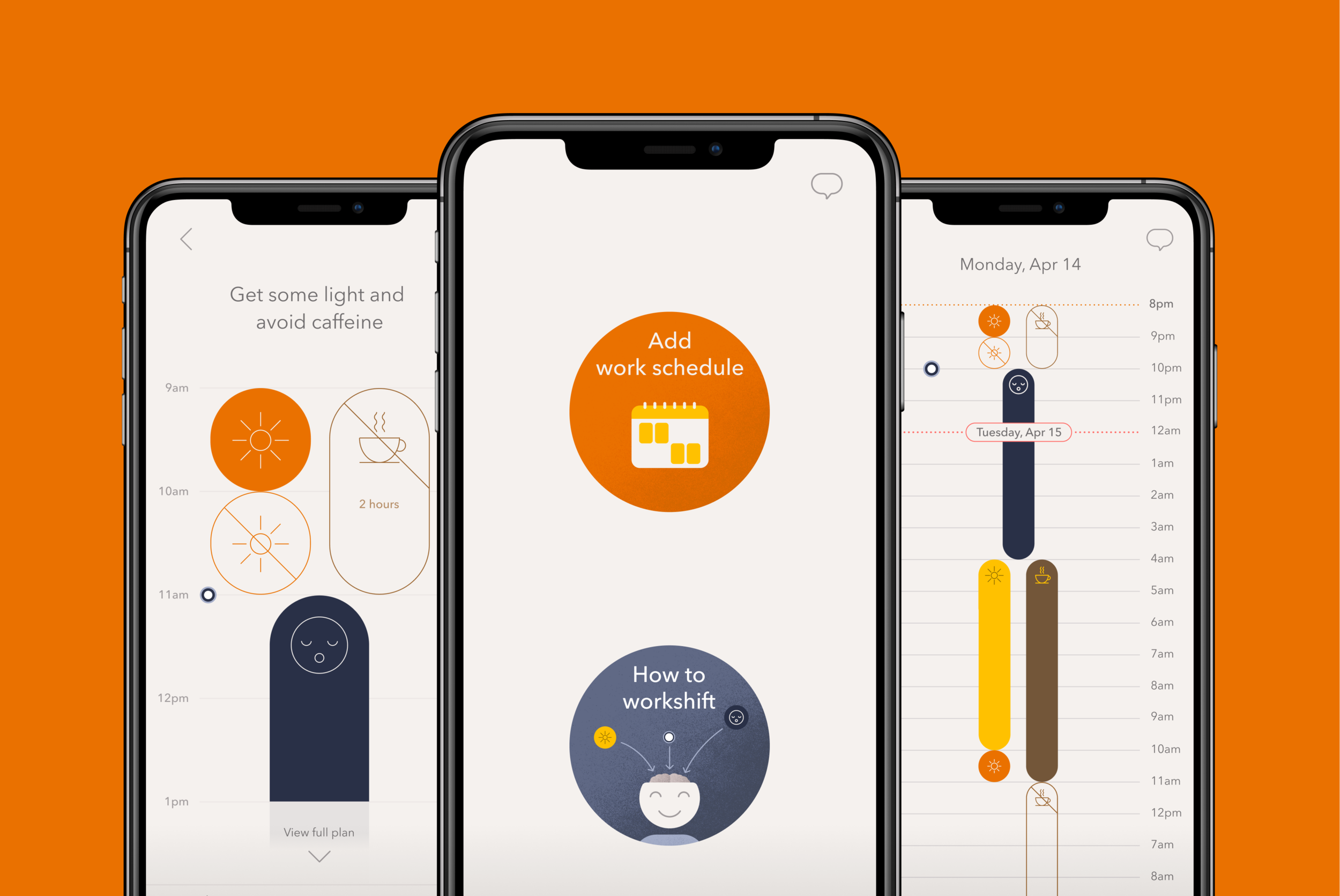 Timeshifter's shift work app