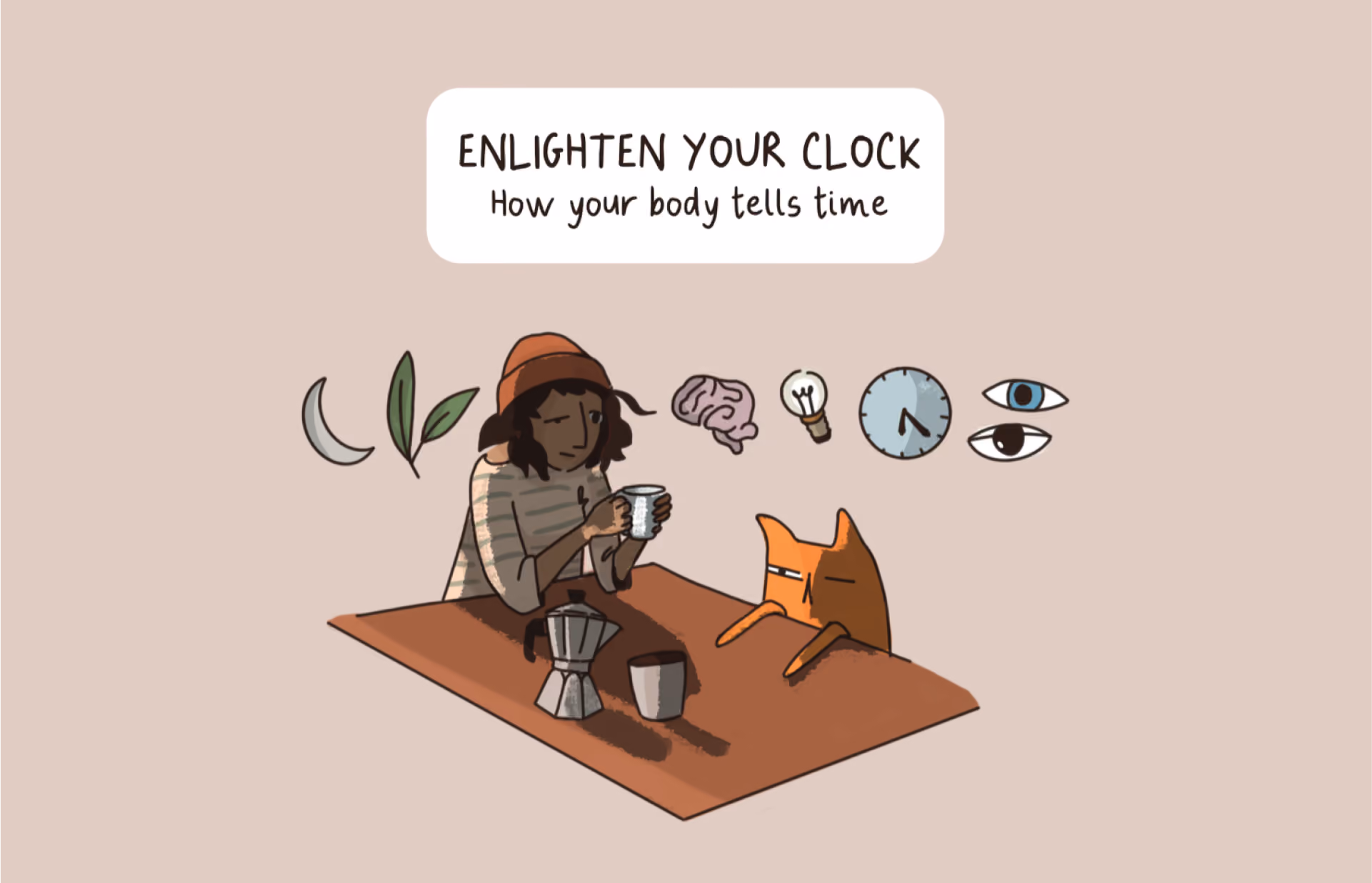 Enlighten your clock: How your body tells time
