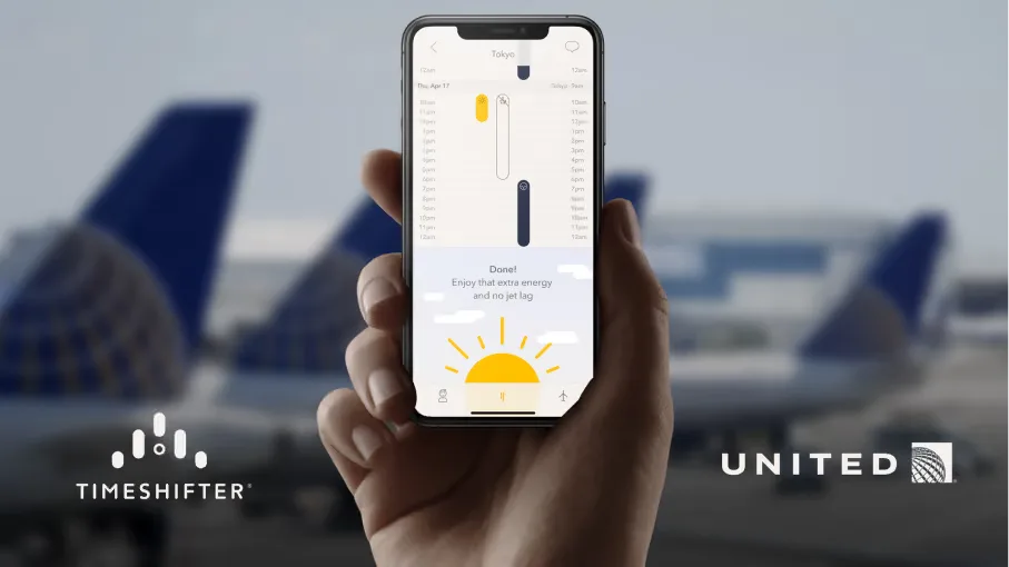 Timeshifter has partnered with United®