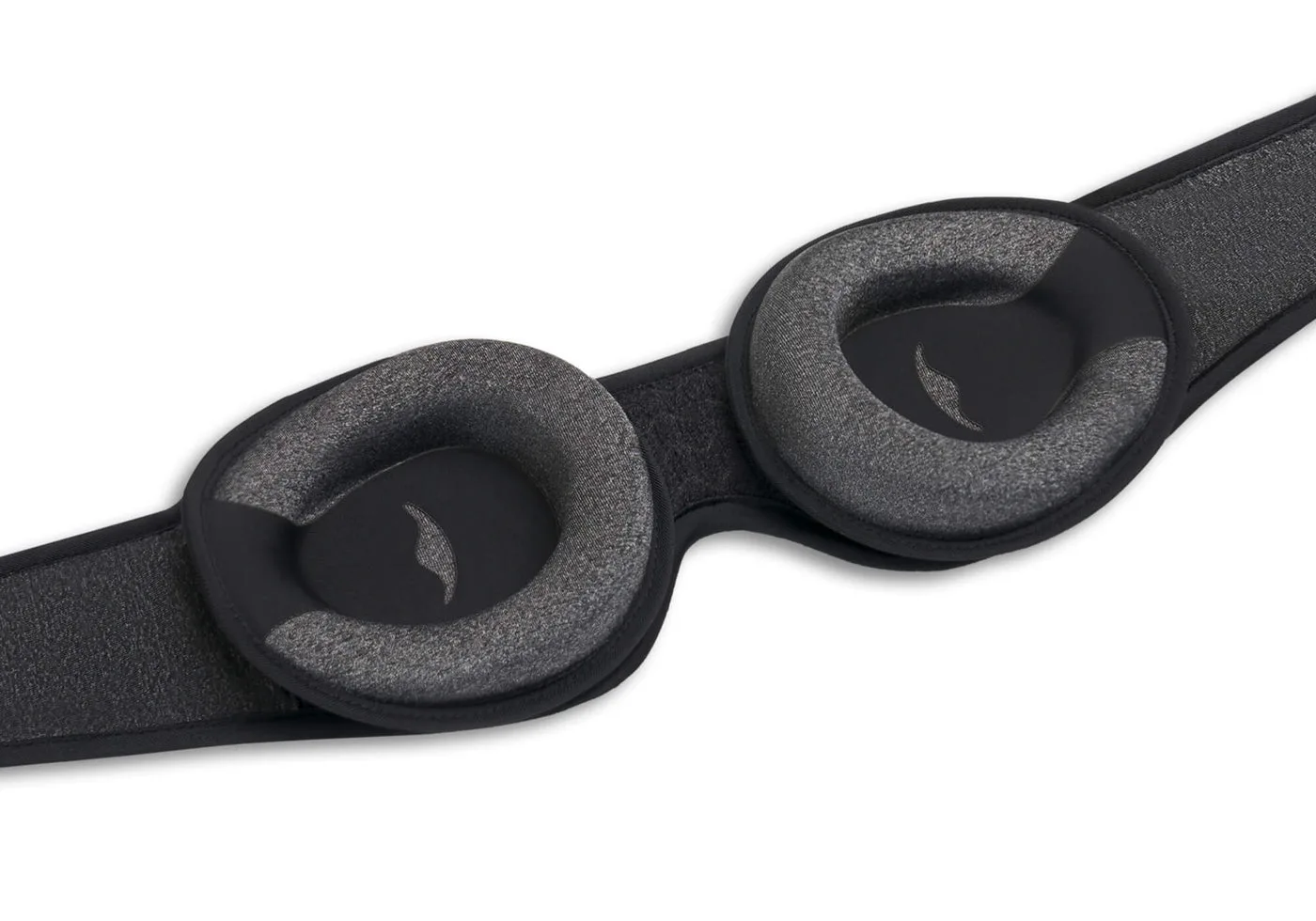 Manta Sleep PRO, inside view showing the two adjustable eye cups