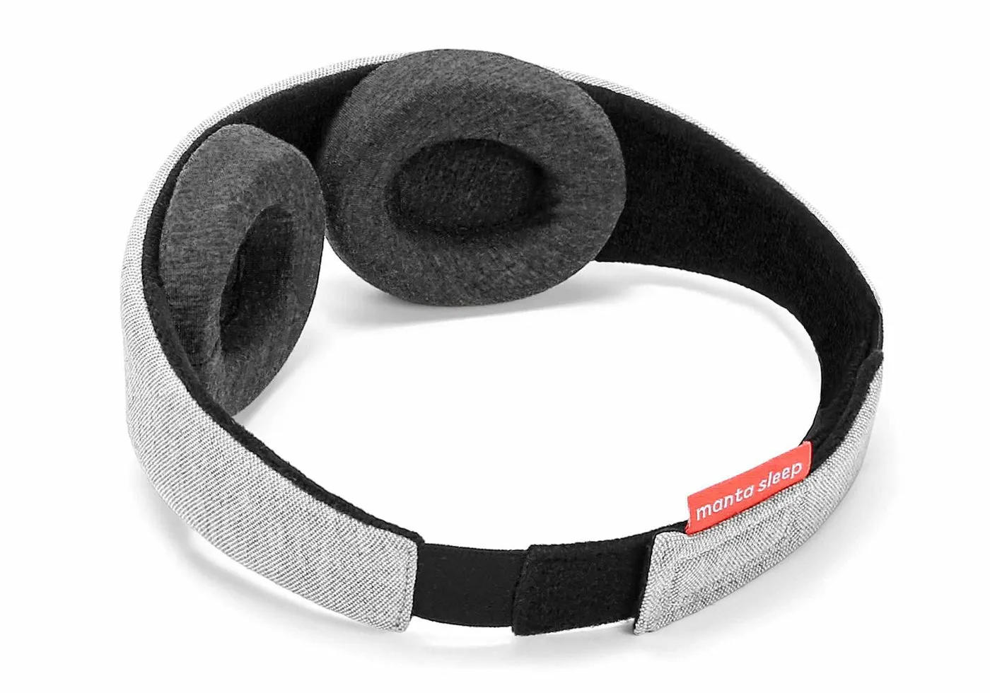 Manta Sleep Mask, rear view with adjustable strap