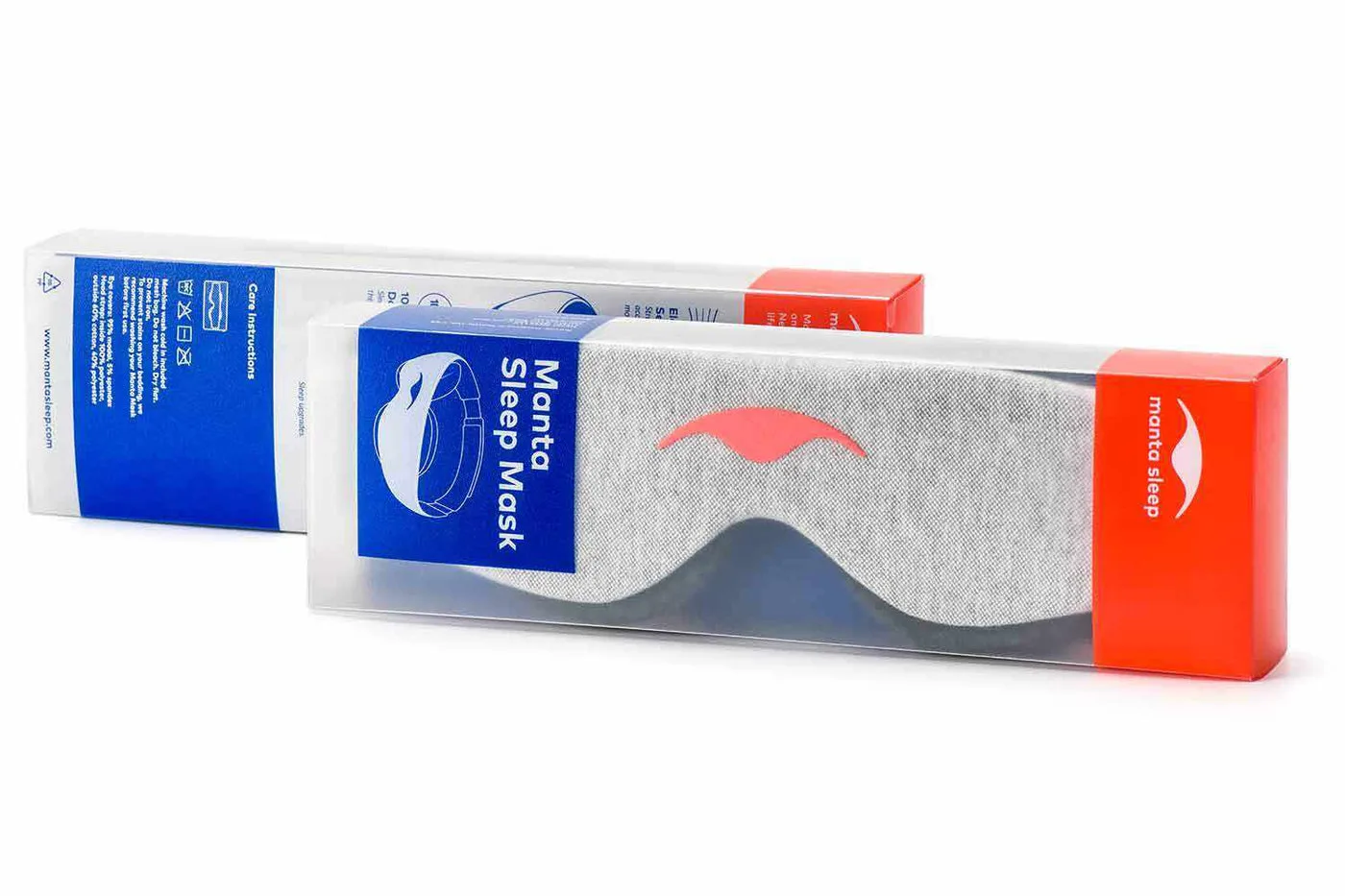 Manta Sleep Mask retail boxes