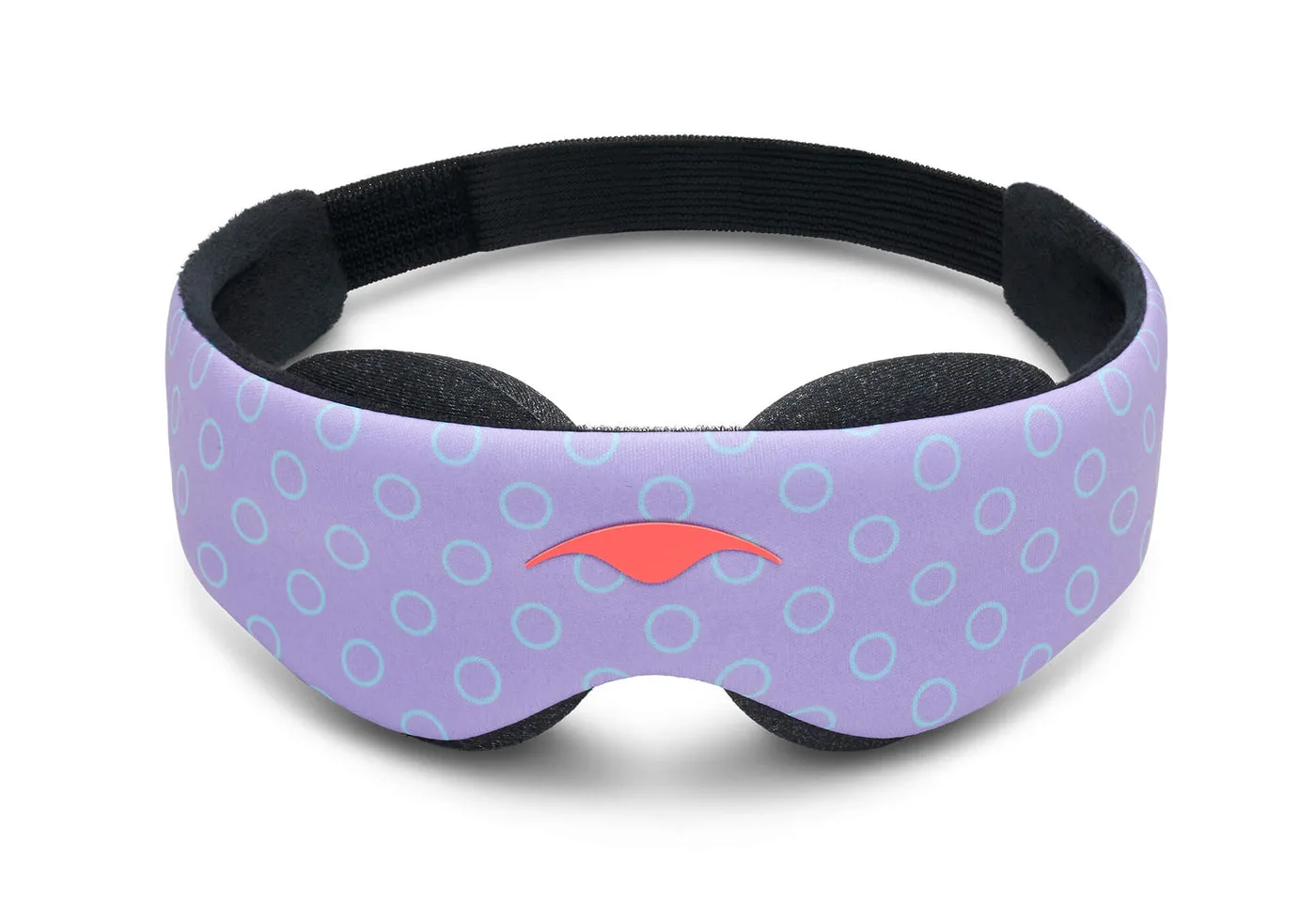 Manta Kids Sleep Mask in Periwinkle, front view