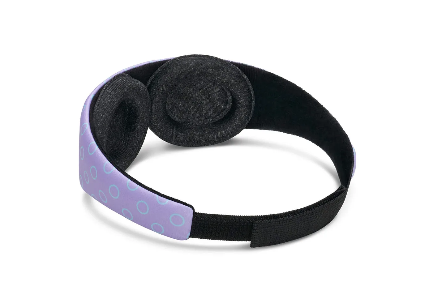 Manta Kids Sleep Mask, inside view of the eye cups