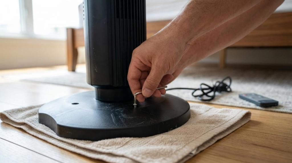 bedfan replacement bottom