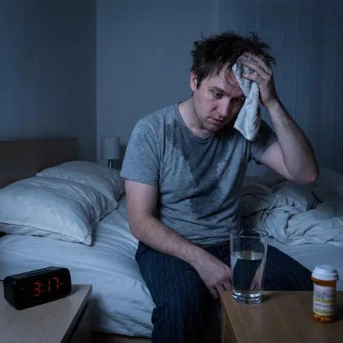 Steroid night sweats