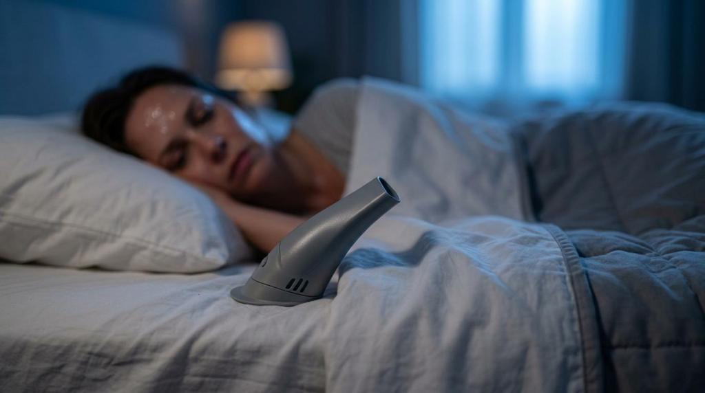 weighted blanket too hot