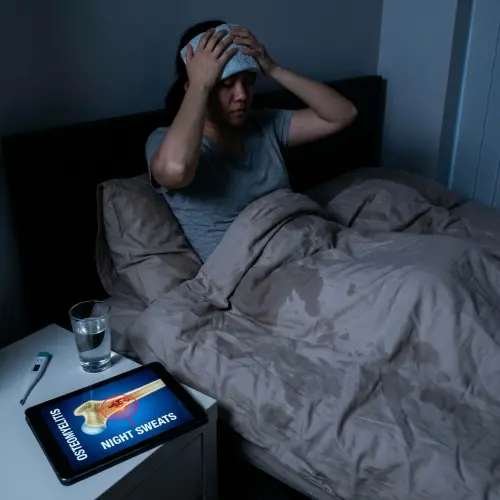 Osteomyelitis night sweats