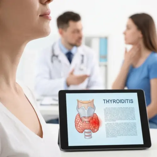 Thyroiditis night sweats