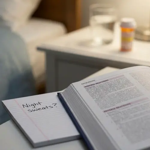 nalbuphine night sweats