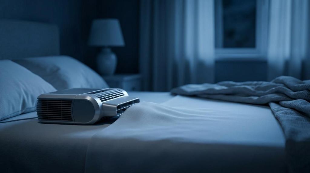 bed cooling fan for small bedroom