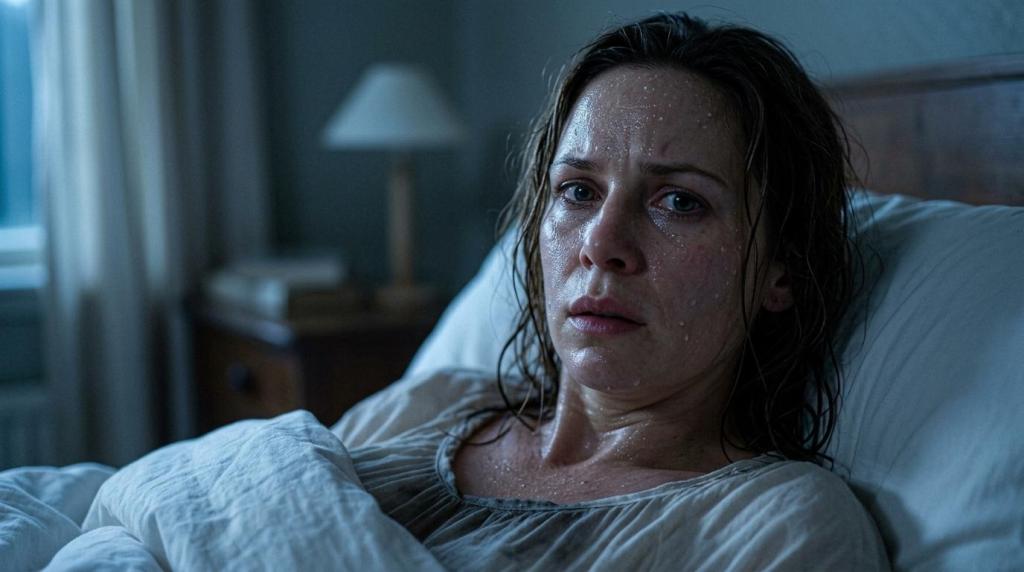 night sweats during rem sleep