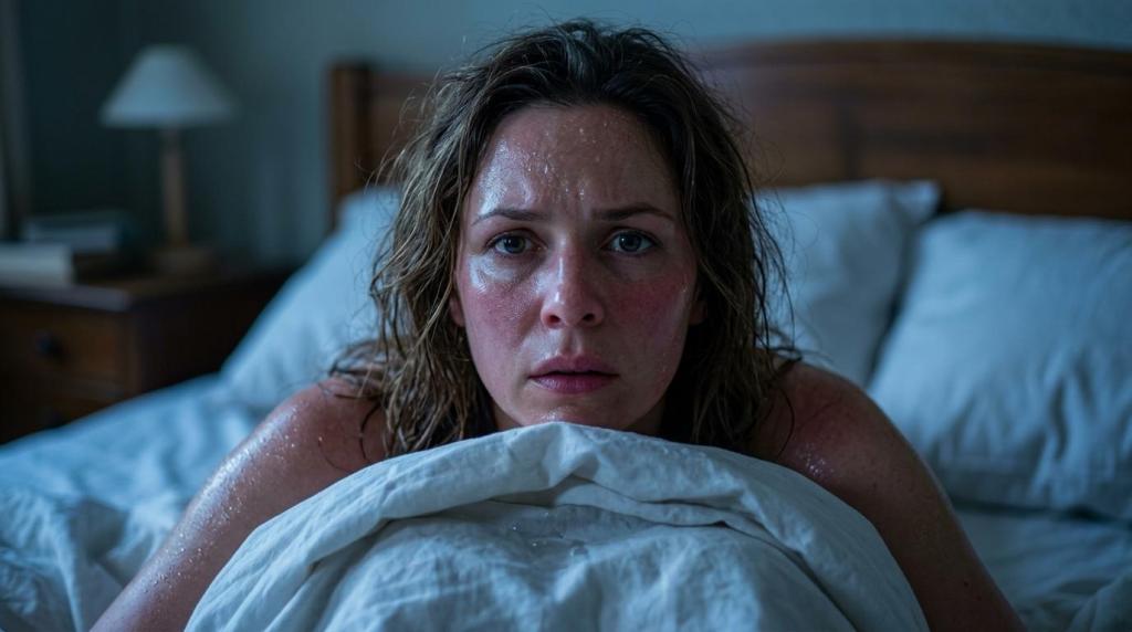 why do i get hot at night around 3am