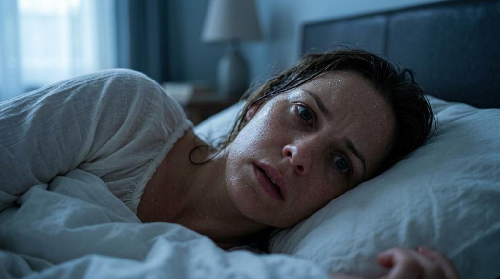 anxiety night sweats at night