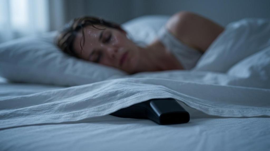 bed with fan built in