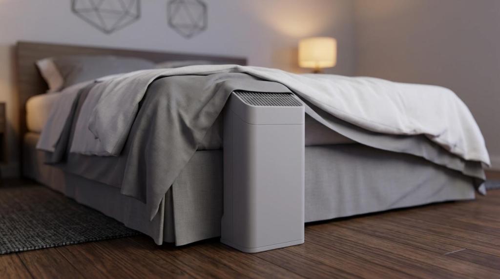 fan that blows under sheets