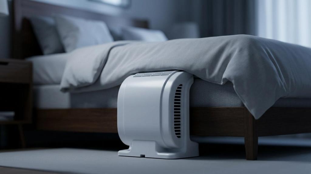 fan for under bed covers