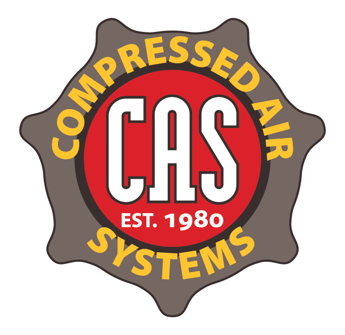 CAS logo with gear-shaped gray border, a red circle in the center displaying CAS in white letters, and yellow text around the circle reading QUALITY & VALUE SINCE 1980.