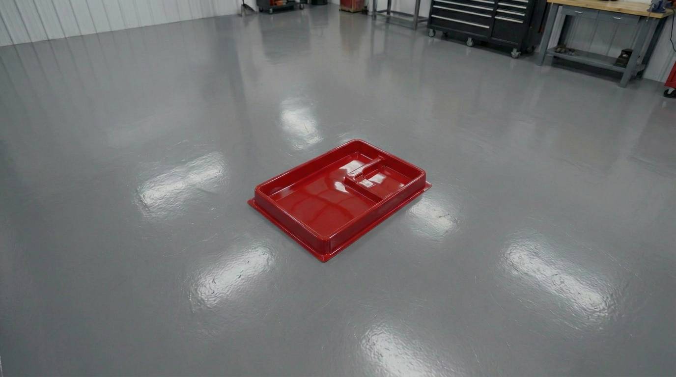 Formed plastic packaging tray made on vacuum forming machine