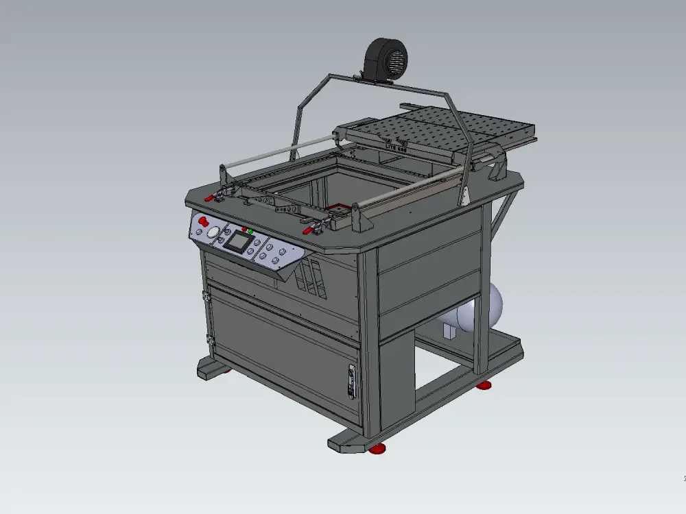 lite 686 thermoforming machine 300mm forming depth