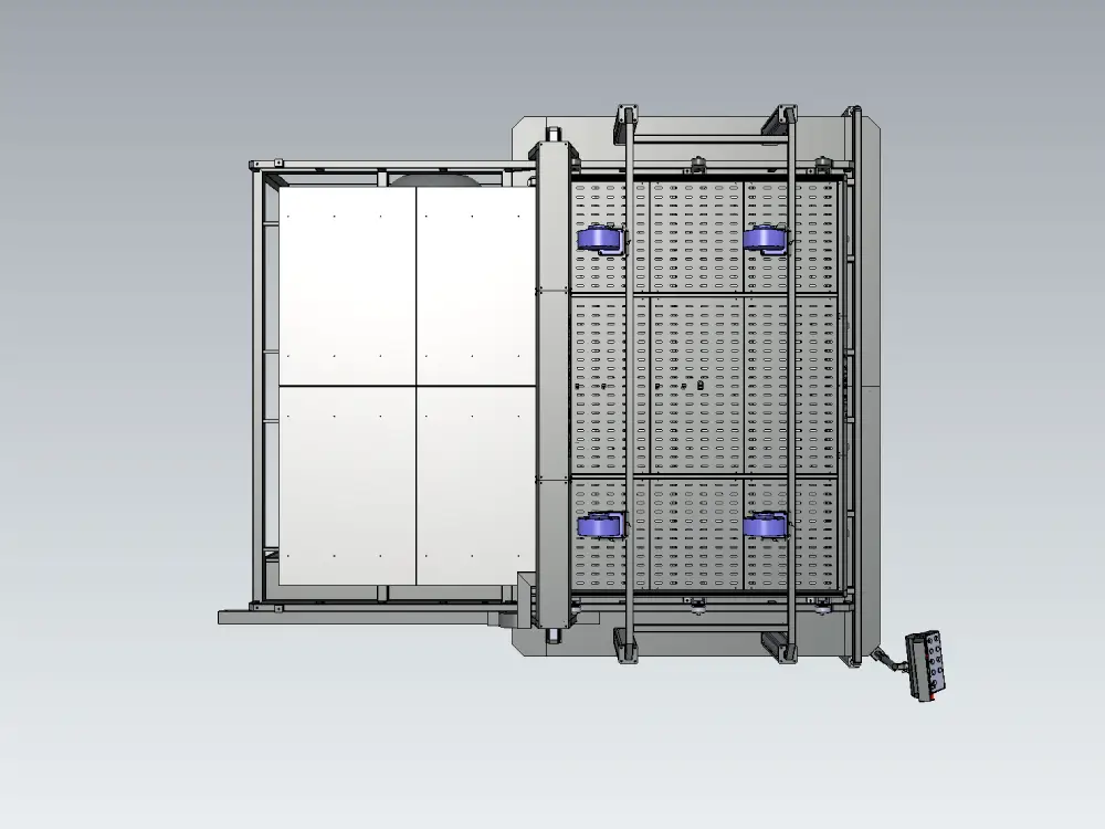 LITE 2215 vacuum forming machine control panel operator interface