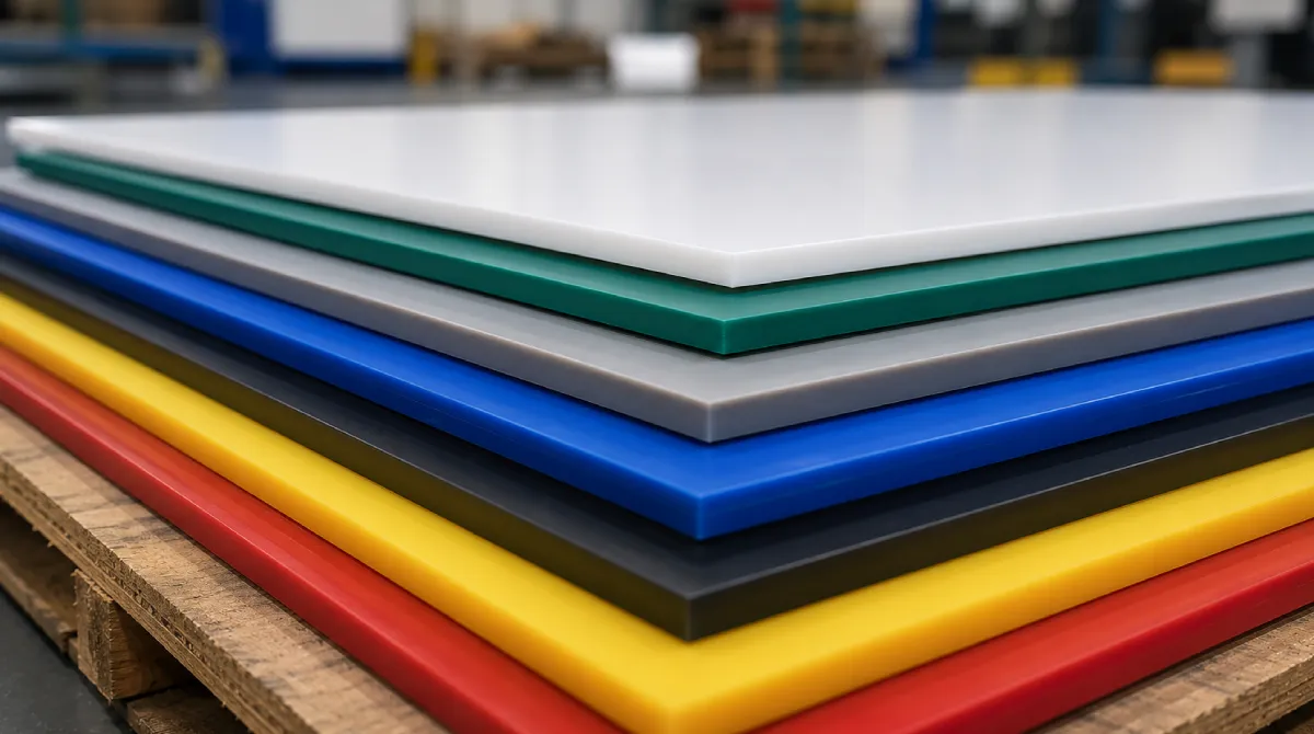 Plastic sheet materials compatible with vacuum forming machine