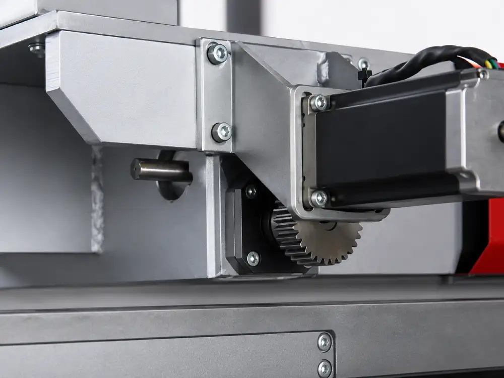 VORION industrial plastic thermoforming machine mechanical assembly detail