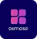 Oxmoze logo with four rounded square shapes in purple and the brand name below.