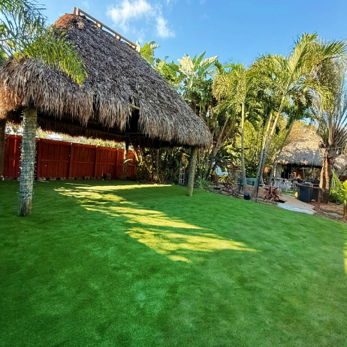 artificial turf installation