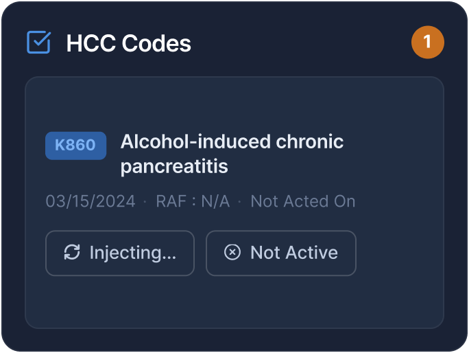 HCC Codes Dashboard