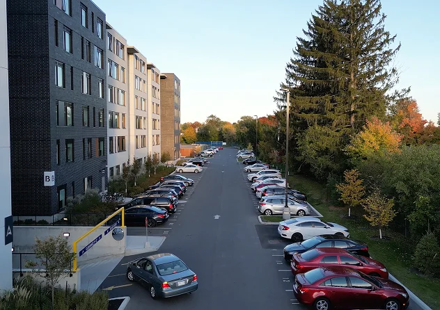 Revalie Ottawa garage entrance