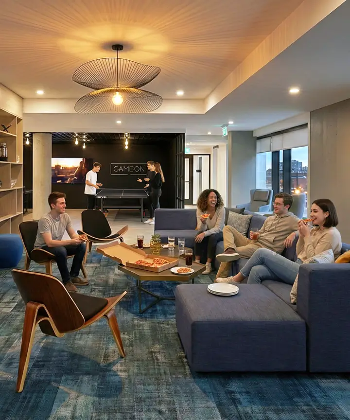 Ottawa university students enjoying at Revalie Ottawa