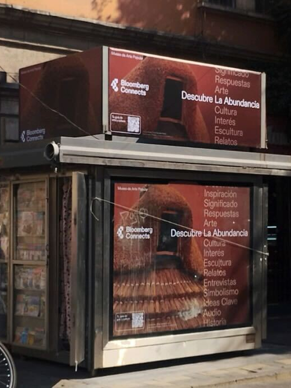 Bloomberg Connects kiosk — 'Descubre La Abundancia'