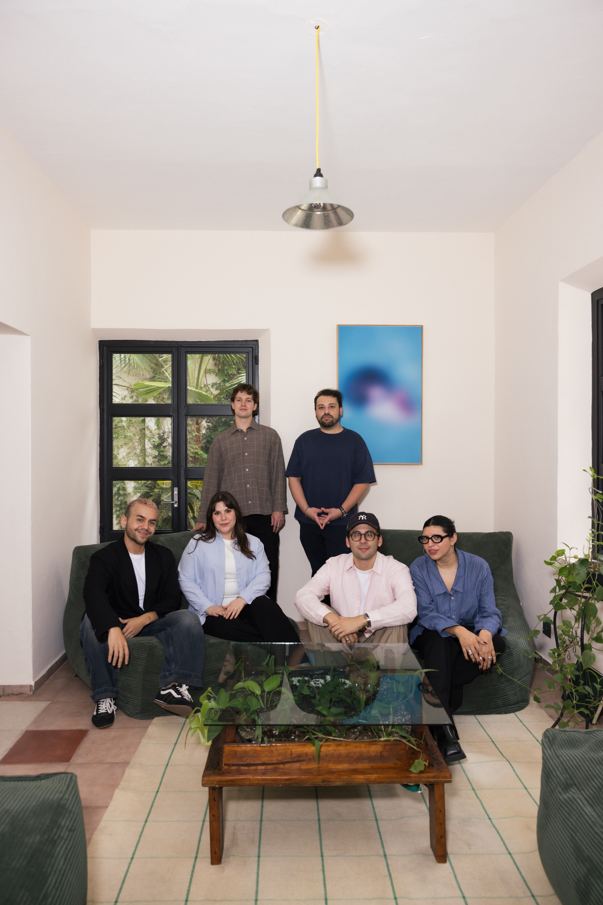 Calo team group photo in the studio