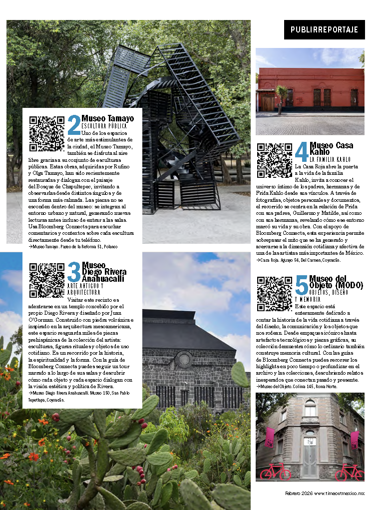 Bloomberg Connects print ad page