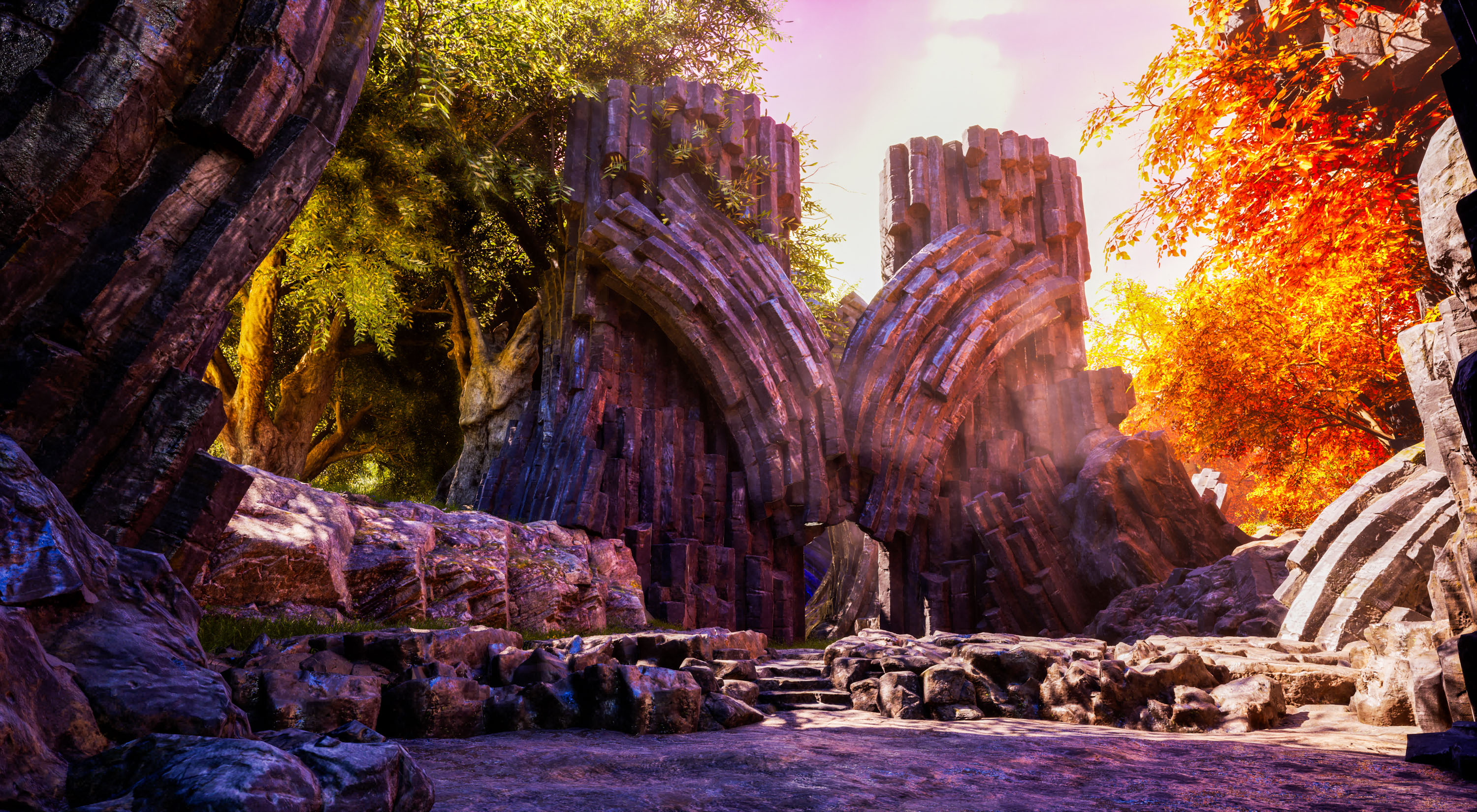 The path winding deeper into Wisdom’s Domain.