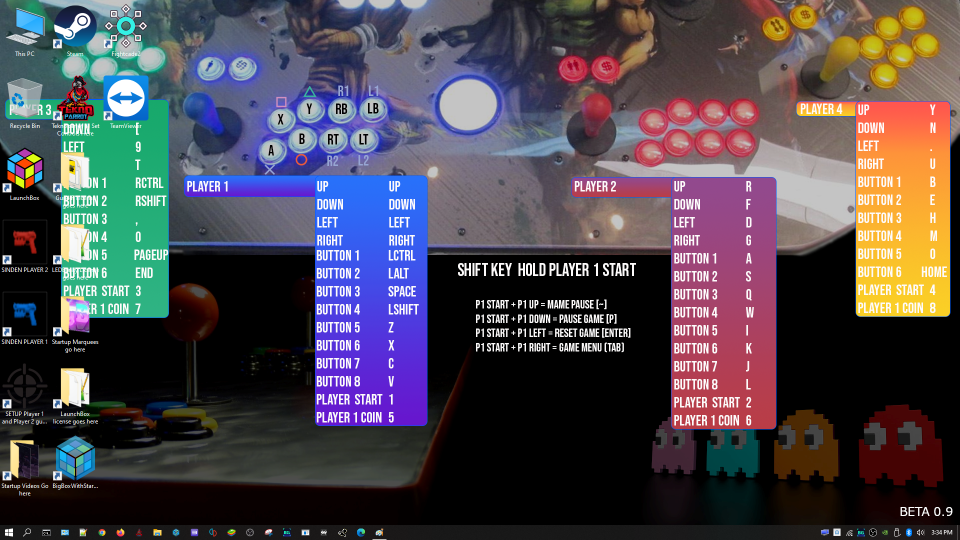 Windows Desktop Screenshot on Omega