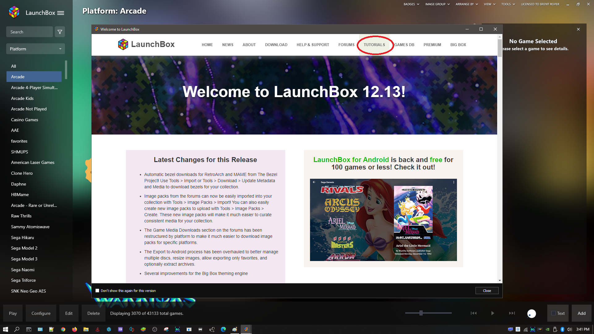 Welcome to LaunchBox Screen