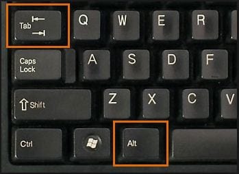 ALT-TAB to Switch Between Windows