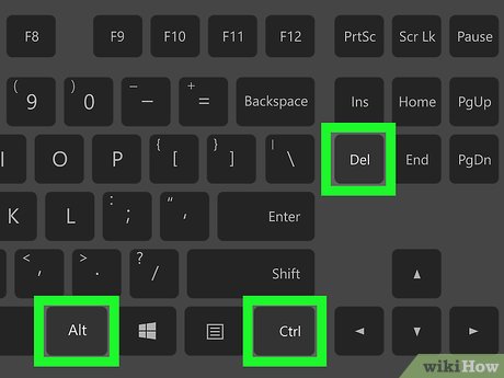 CTRL-ALT-DEL Task Manager