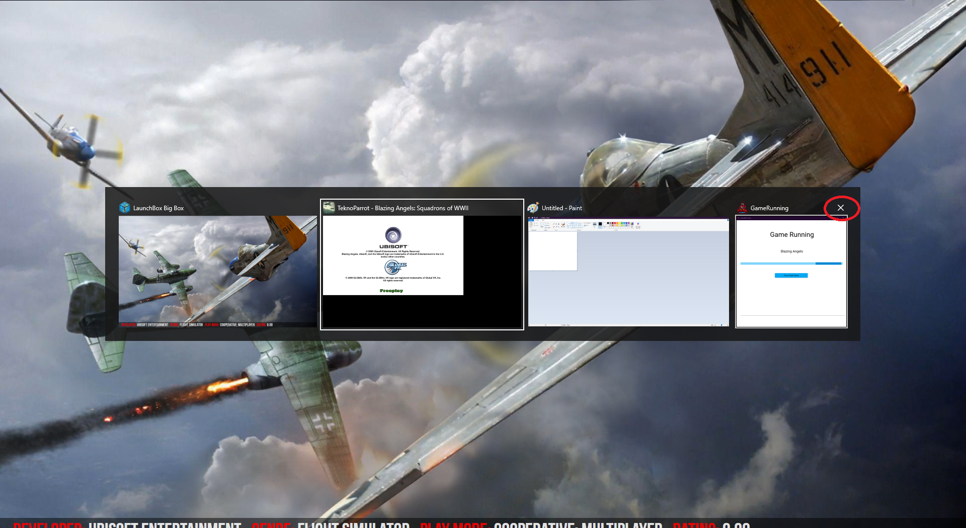 ALT-TAB Open Windows
