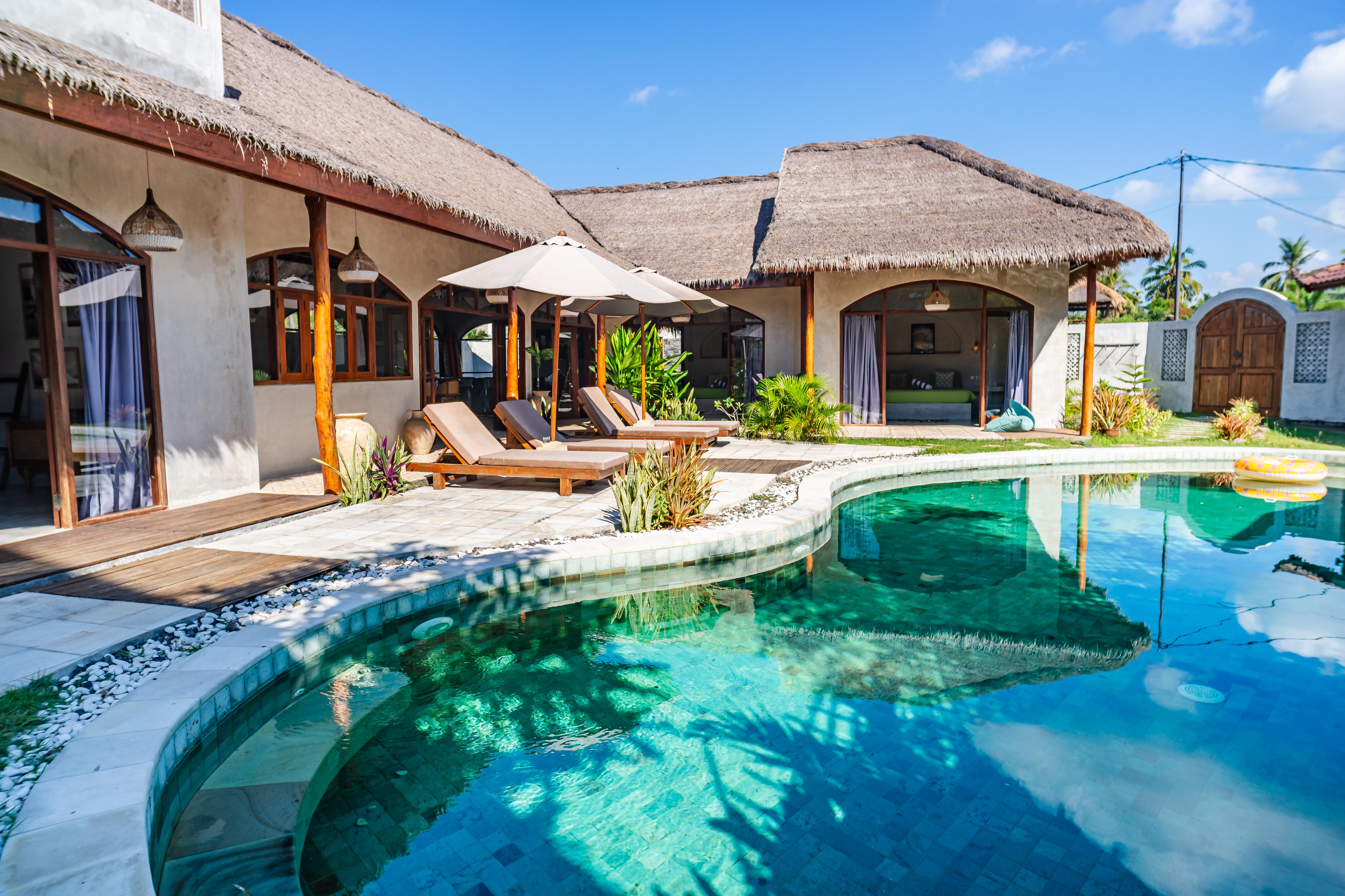 Mavericks Villa Selong Belanak Outside NECA Property Management South Lombok Villa Management