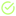 Green checkmark symbol.