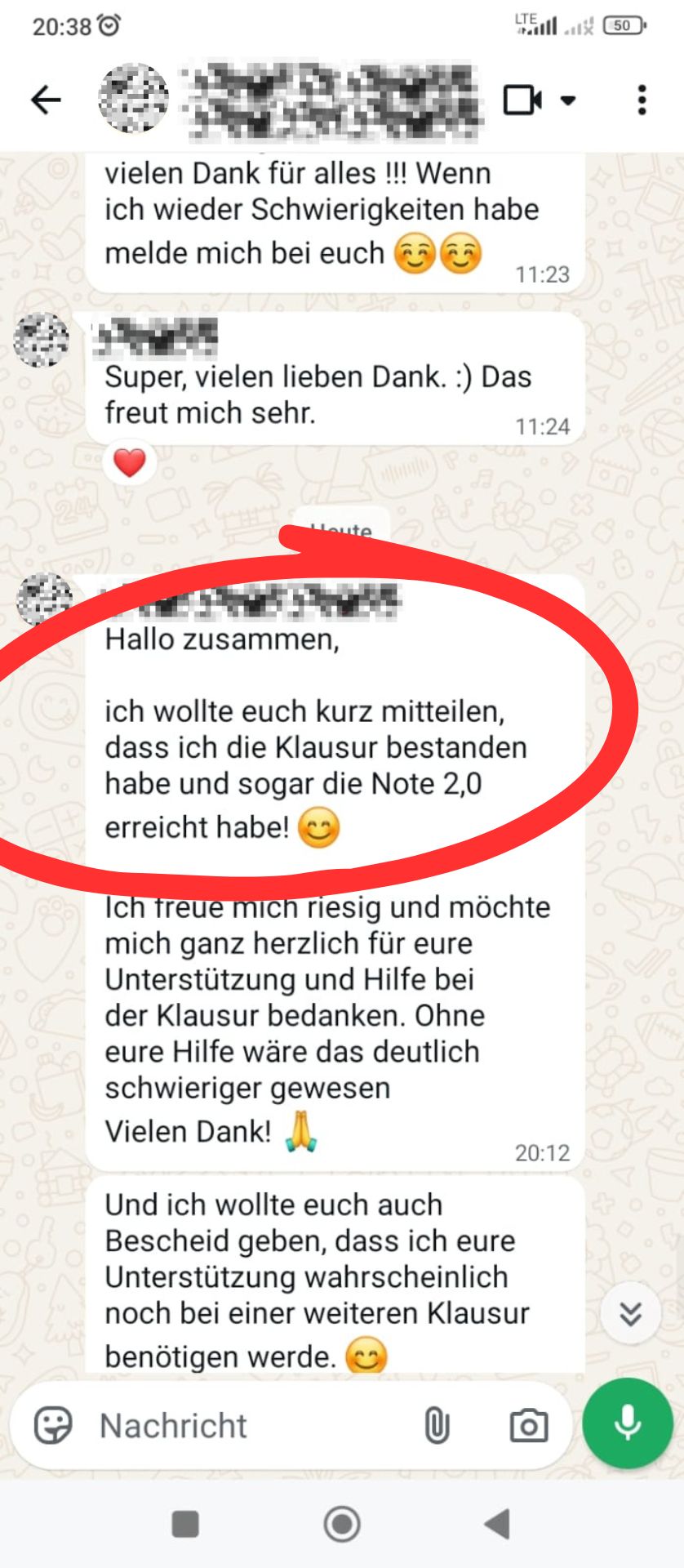 WhatsApp Kundenfeedback dein-ghostwriter 09